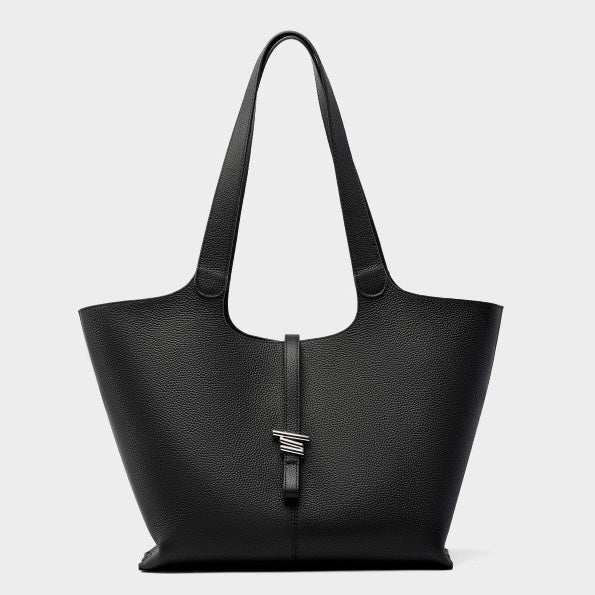 2025 New Women’s Genuine Leather Large Capacity Commuter Tote Bag