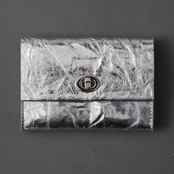 Crackle Leather Multi-Wallet – Premium Top-Grain Organizer