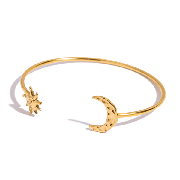 Eclipse Moon & Sun Bracelet